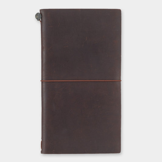 TRAVELER'S COMPANY TRAVELER'S notebook Starter Kit - Regular Size / Brown -