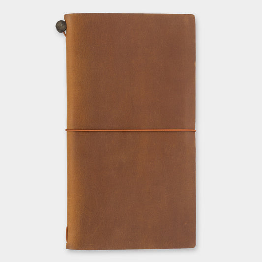 TRAVELER'S COMPANY TRAVELER'S notebook Starter Kit - Regular Size / Camel -