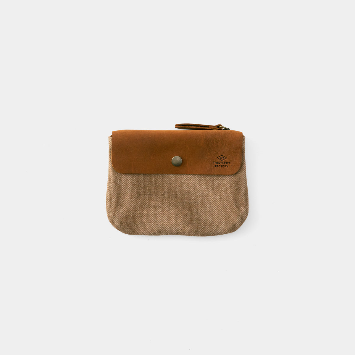 TRAVELER'S COMPANY Traveler's Factory Canvas Pouch - SS Size / Beige -