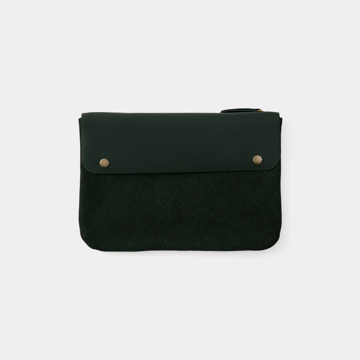 TRAVELER'S COMPANY Traveler's Factory Canvas Pouch - M Size / Black -