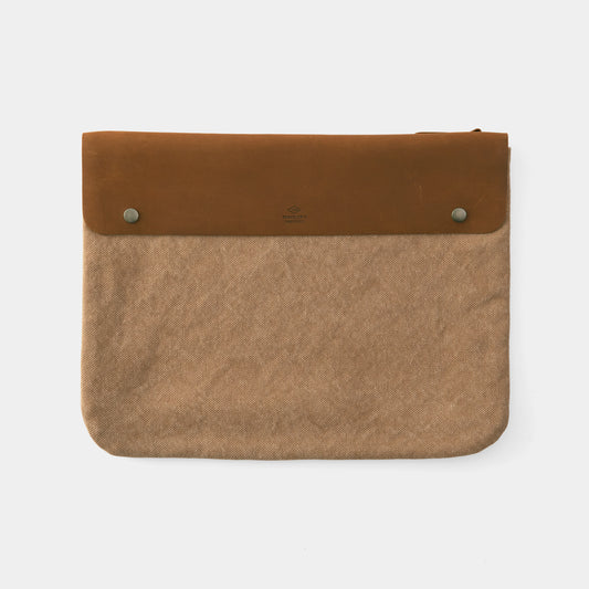 TRAVELER'S COMPANY Traveler's Factory Canvas Pouch - L Size / Beige -