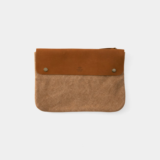 TRAVELER'S COMPANY Traveler's Factory Canvas Pouch - M Size / Beige -