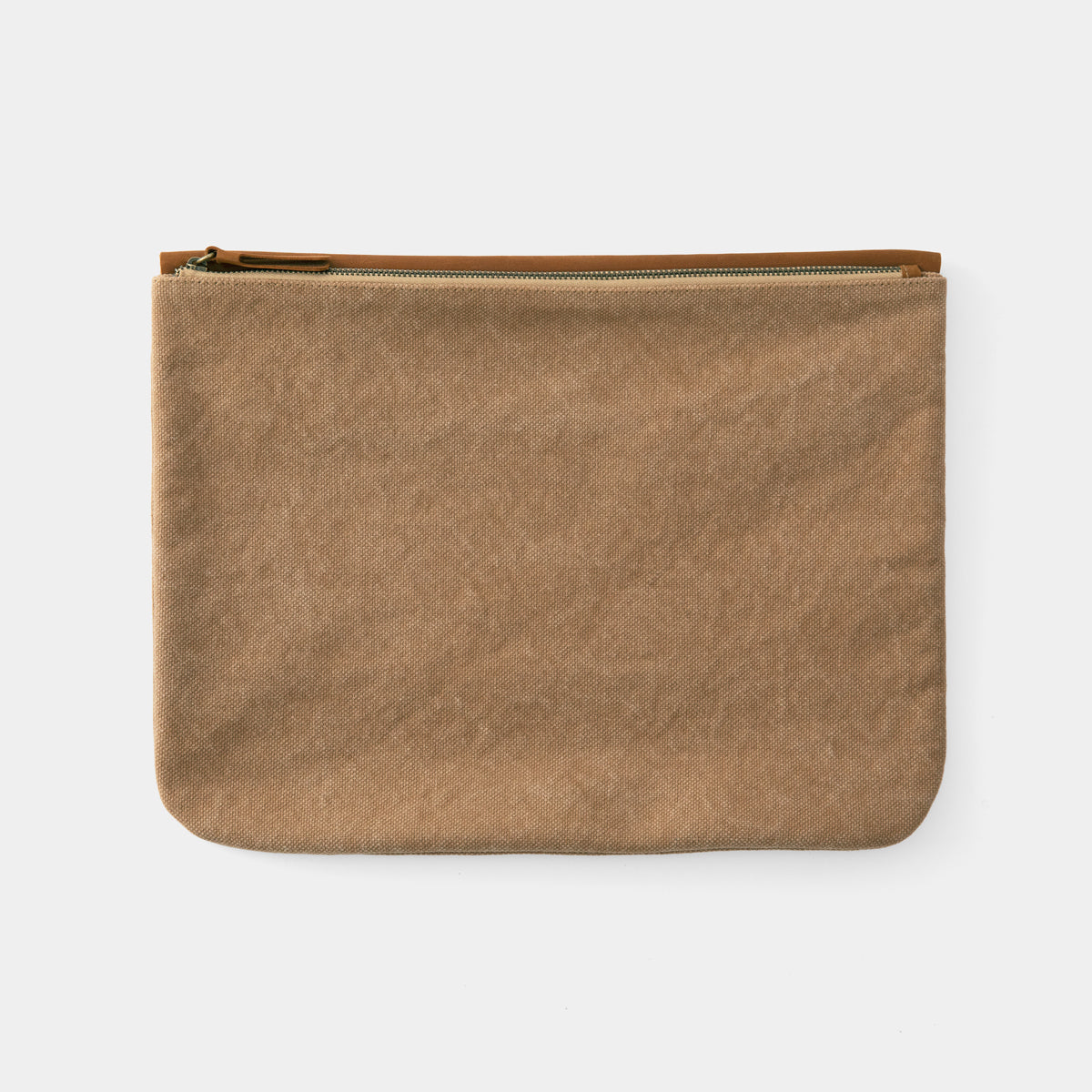 TRAVELER'S COMPANY Traveler's Factory Canvas Pouch - L Size / Beige -