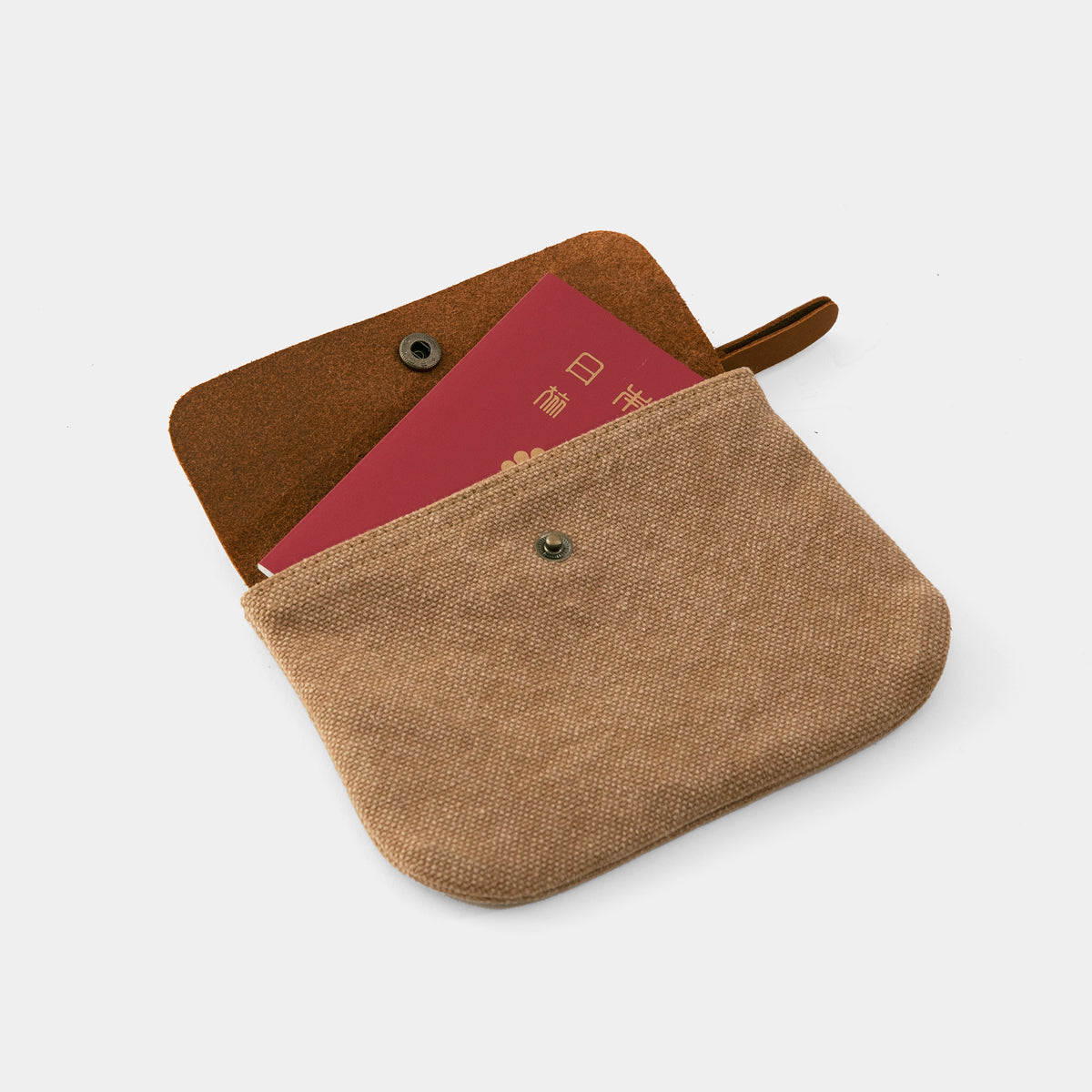 TRAVELER'S COMPANY Traveler's Factory Canvas Pouch - SS Size / Beige -