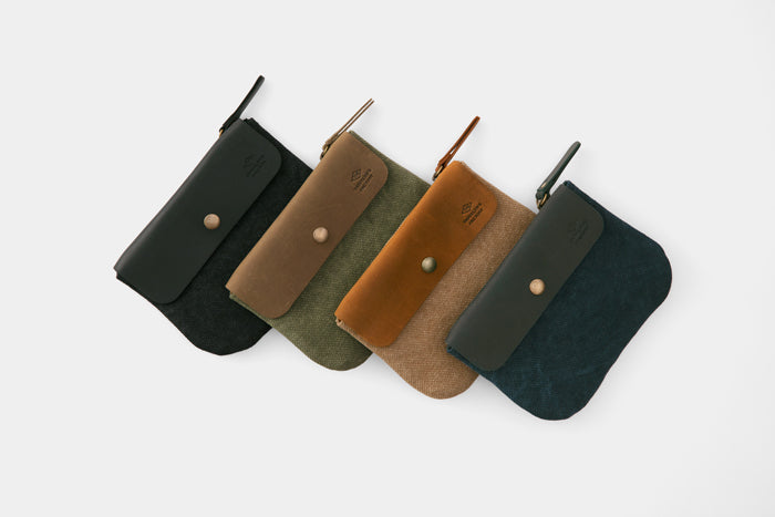 TRAVELER'S COMPANY Traveler's Factory Canvas Pouch - M Size / Blue -
