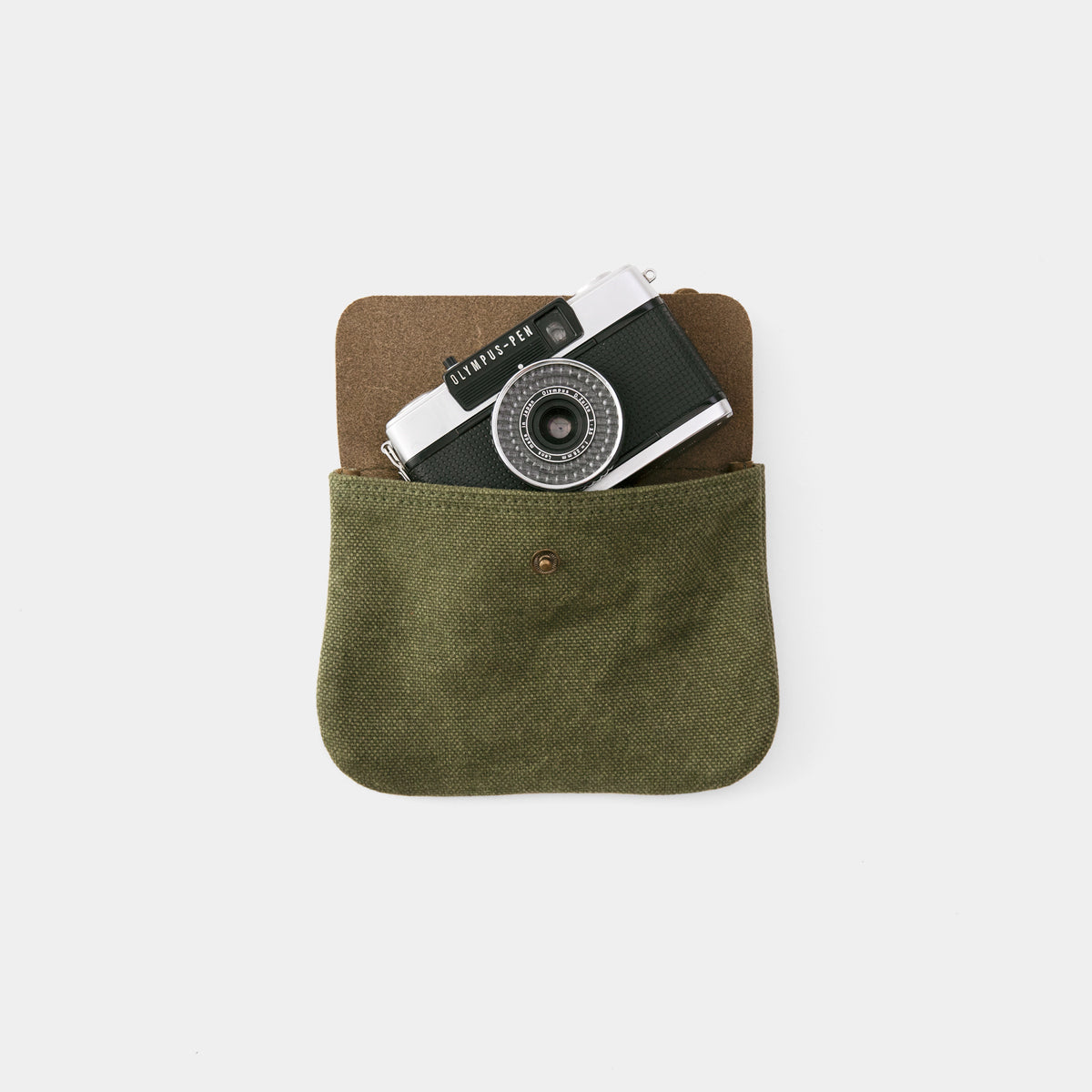 TRAVELER'S COMPANY Traveler's Factory Canvas Pouch - SS Size / Olive -