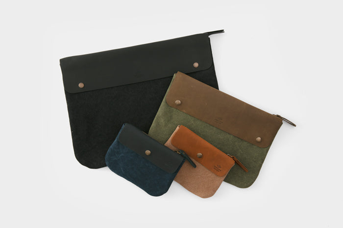 TRAVELER'S COMPANY Traveler's Factory Canvas Pouch - M Size / Blue -