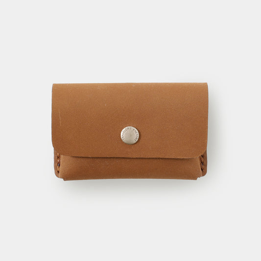 TRAVELER'S COMPANY Traveler's Factory Leather Card Case - Camel -