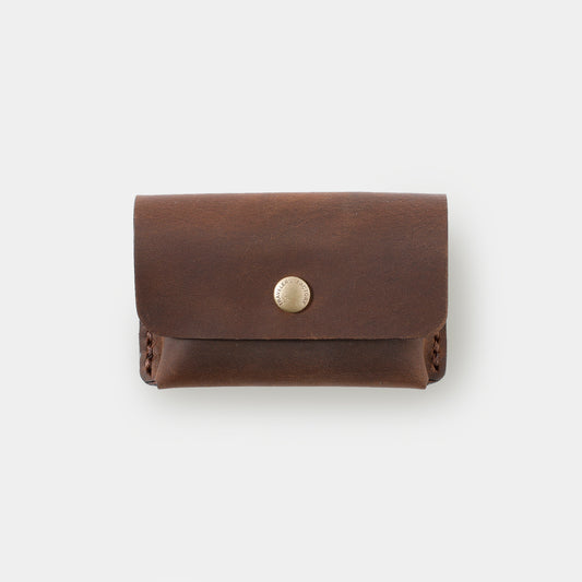 TRAVELER'S COMPANY Traveler's Factory Leather Card Case - Brown -