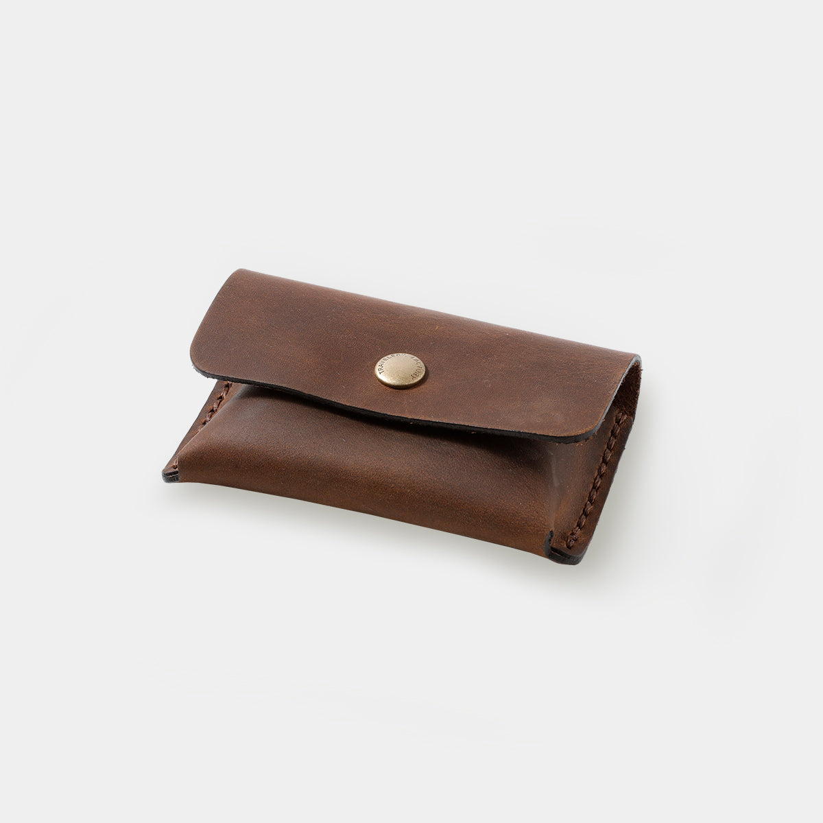 TRAVELER'S COMPANY Traveler's Factory Leather Card Case - Brown -