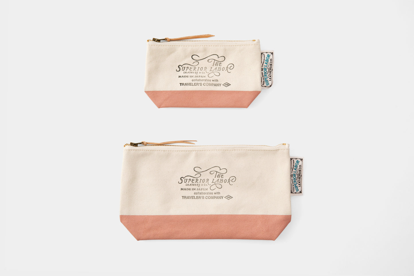TRAVELER'S COMPANY Traveler's Factory x The Superior Labor Engineer Pouch - Medium Size / Sakura cherry blossom -