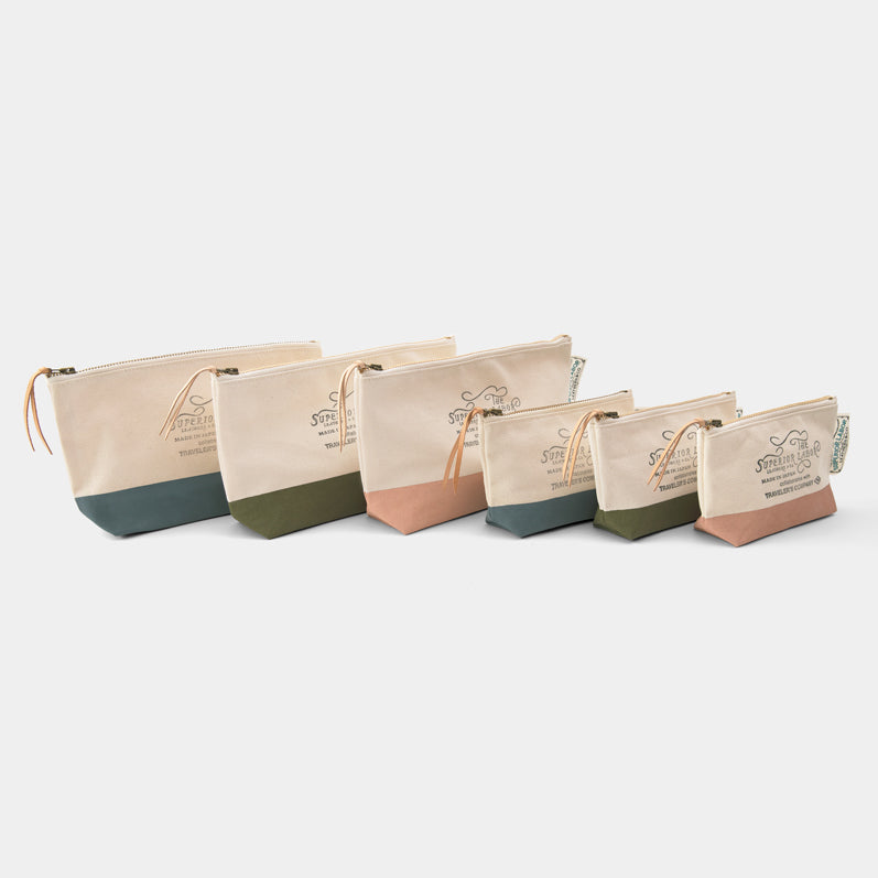 TRAVELER'S COMPANY Traveler's Factory x The Superior Labor Engineer Pouch - Small Size / Olive -