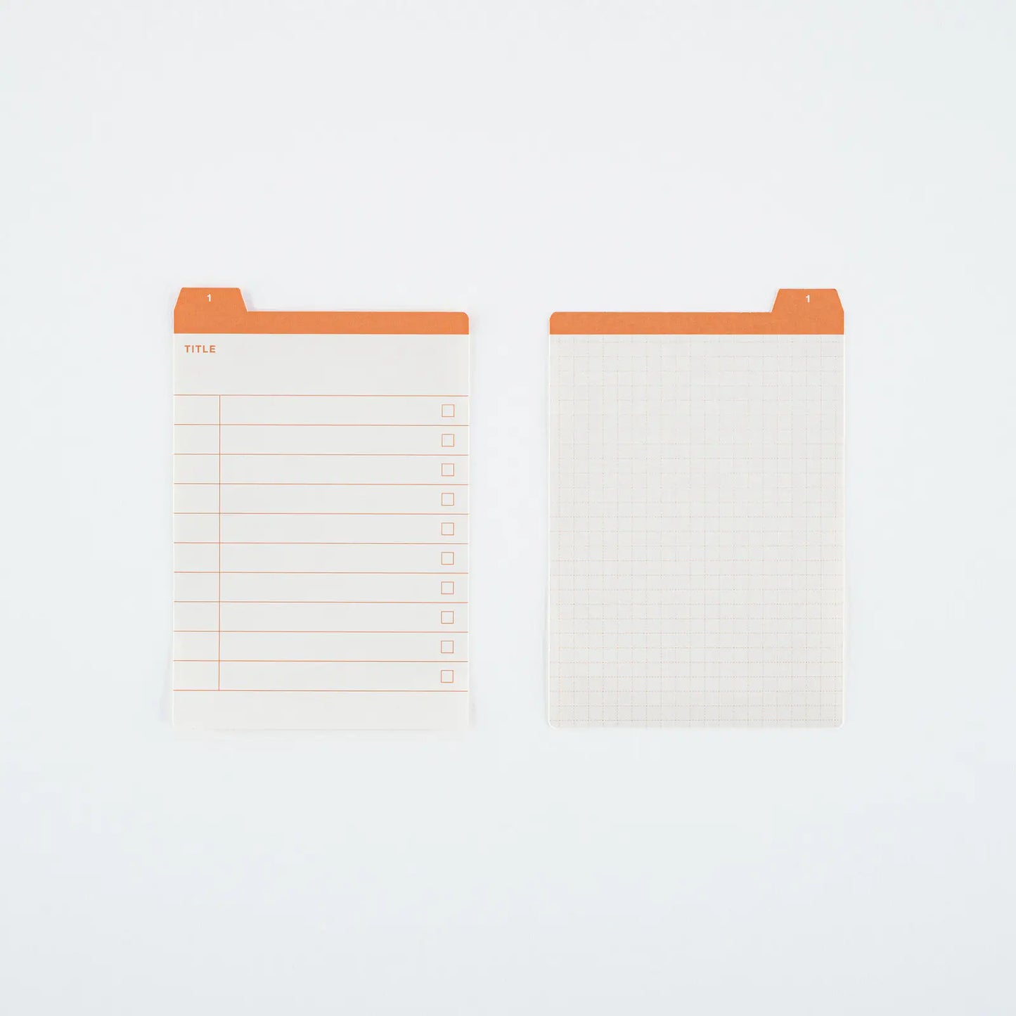 TSUKI no IRO: 12 Month Index Pockets, 2027 Hobonichi Accessories