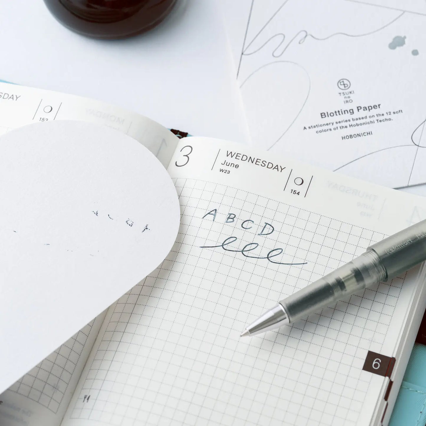TSUKI no IRO: Blotting Paper, 2027 Hobonichi Accessories