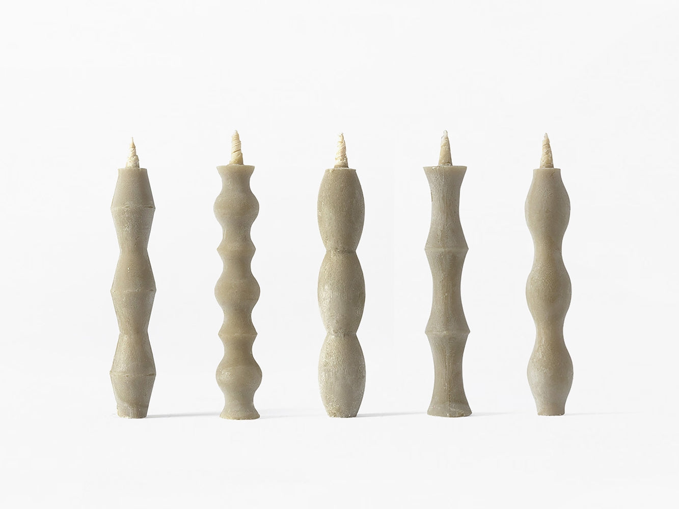 Takazawa Candle NANAO Candles 5 pcs Set, Japanese Wa-Rousoku (Japanese candle)