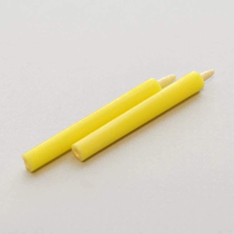 Takazawa Candle NANOHANA [Canola Flower] Candles 45 pcs Set, Japanese Wa-Rousoku (Japanese candle)