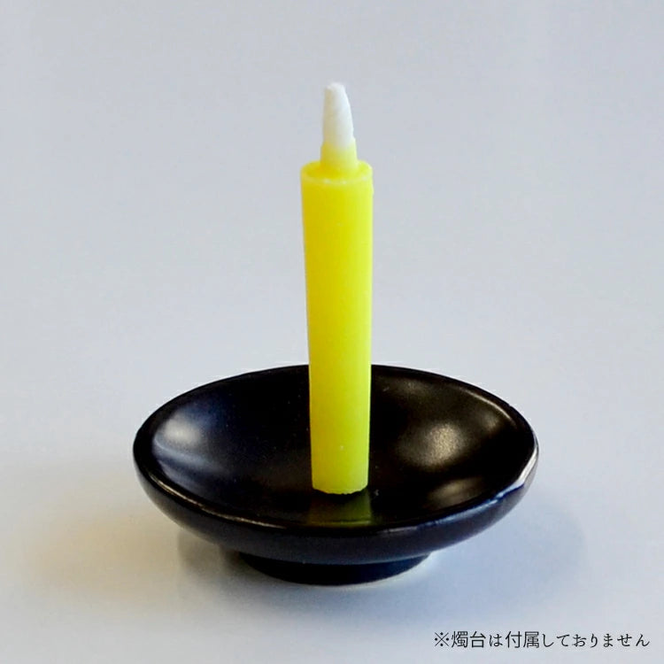 Takazawa Candle NANOHANA [Canola Flower] Mini Candles 50 pcs Set, Japanese Wa-Rousoku (Japanese candle)