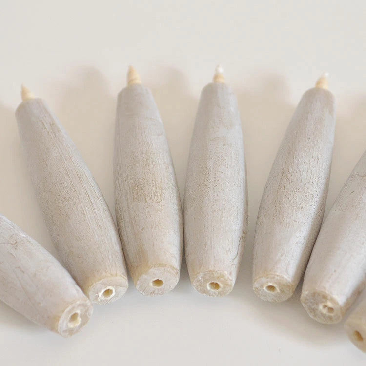 Takazawa Candle TOHAKU Candles 7 pcs Set, Japanese Wa-Rousoku (Japanese candle)