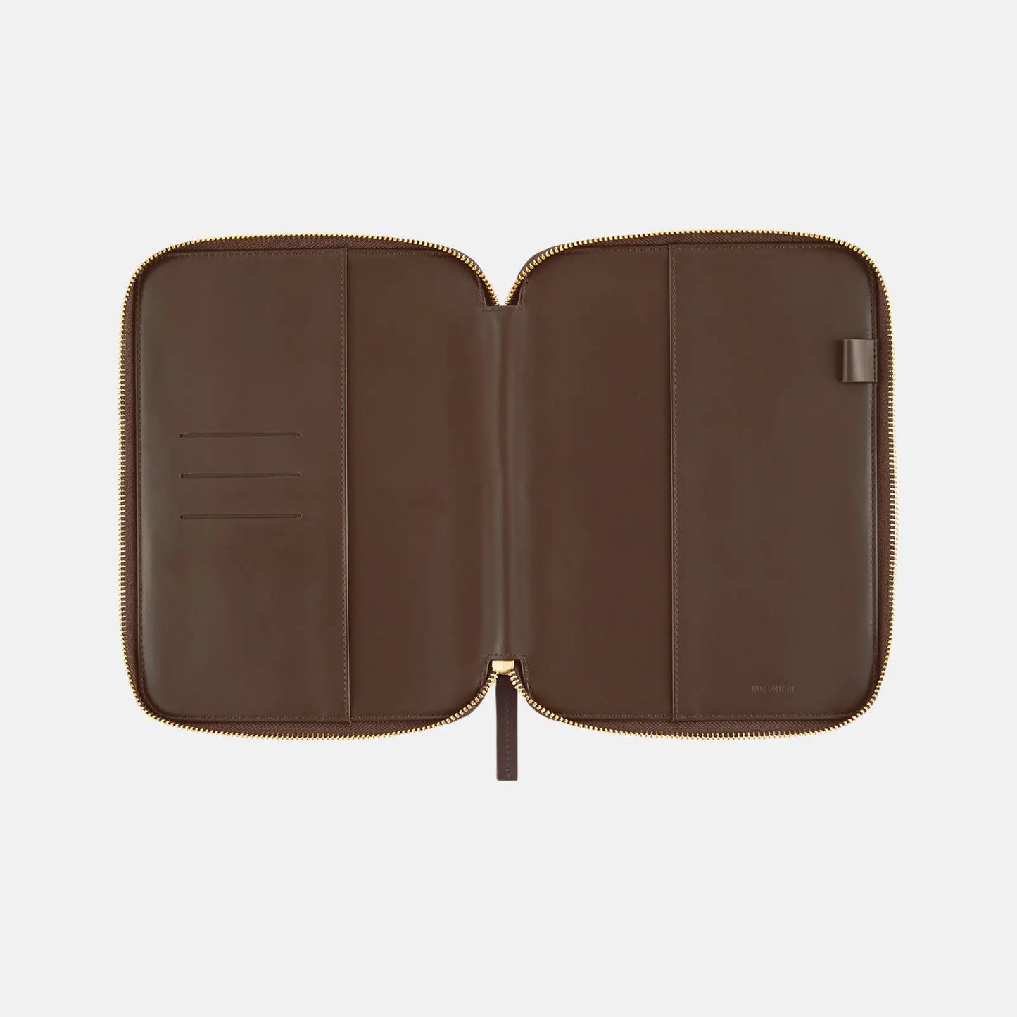 Taut Zipped (Café au Lait Plaid) [Hobonichi Cousin (A5) Techo Cover] (Cover Only)