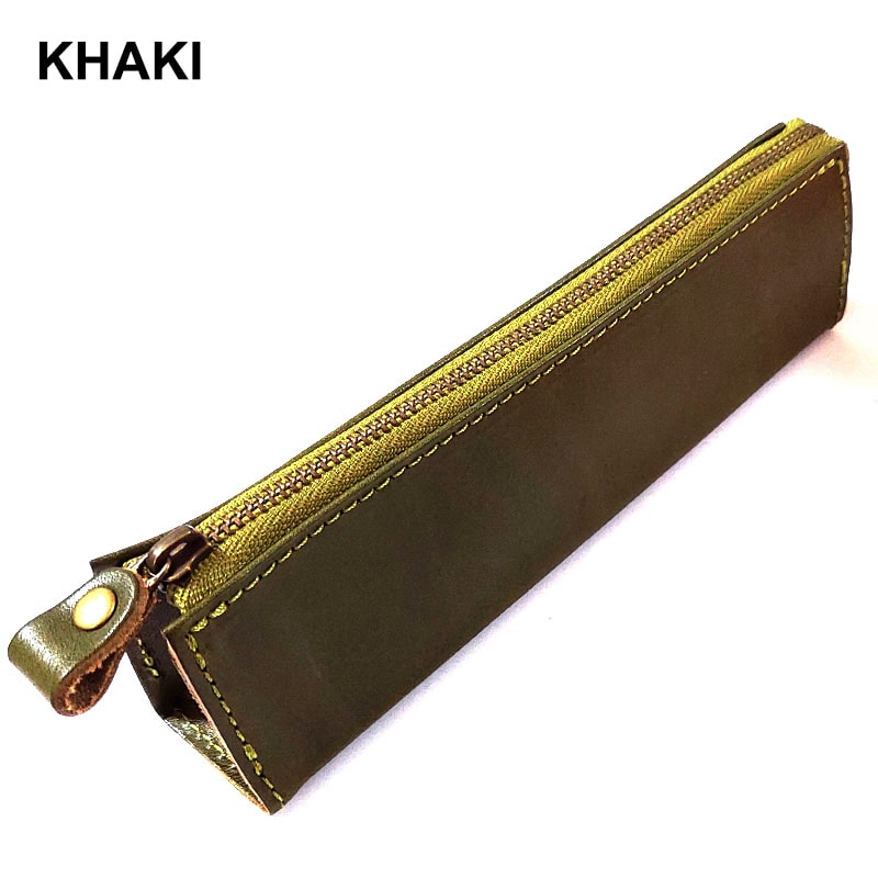 High Quality Tochigi Leather Pencil Case, Japanese leather pencil case, Japanese leather pen case