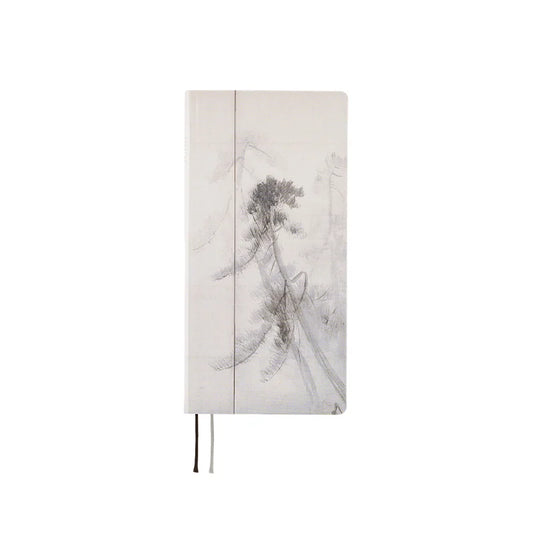 Hobonichi Techo 2025 Spring April Start - Tokyo National Museum: Hasegawa Tohaku - Pine Forest Weeks Hardcover Book / Weekly Horizontal / Mon start - Japanese Edition -