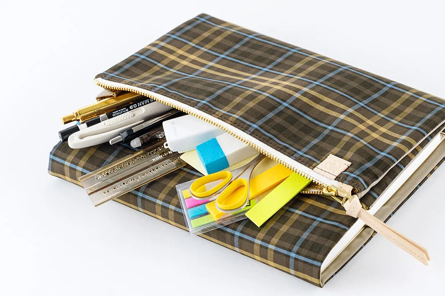 Tragen: Bitter Plaid  [Hobonichi Cousin (A5) Techo Cover] (Cover Only)