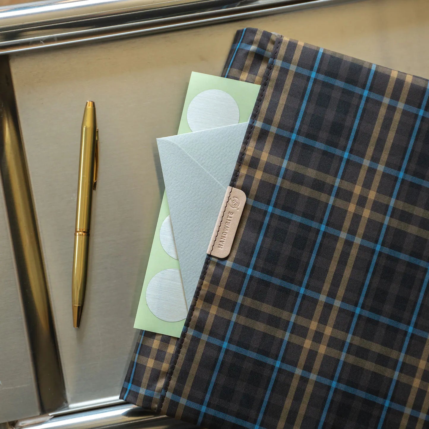 Tragen: Bitter Plaid  [Hobonichi Cousin (A5) Techo Cover] (Cover Only)