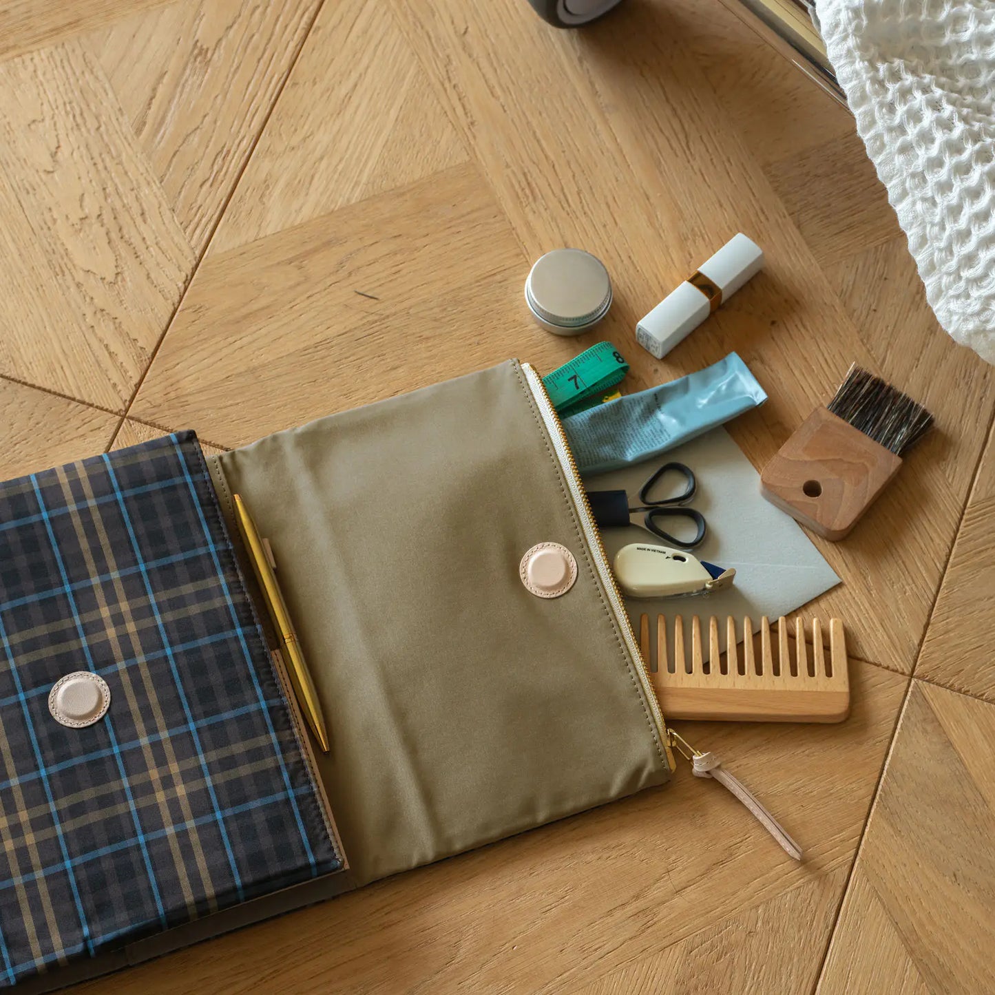 Tragen: Bitter Plaid  [Hobonichi Cousin (A5) Techo Cover] (Cover Only)