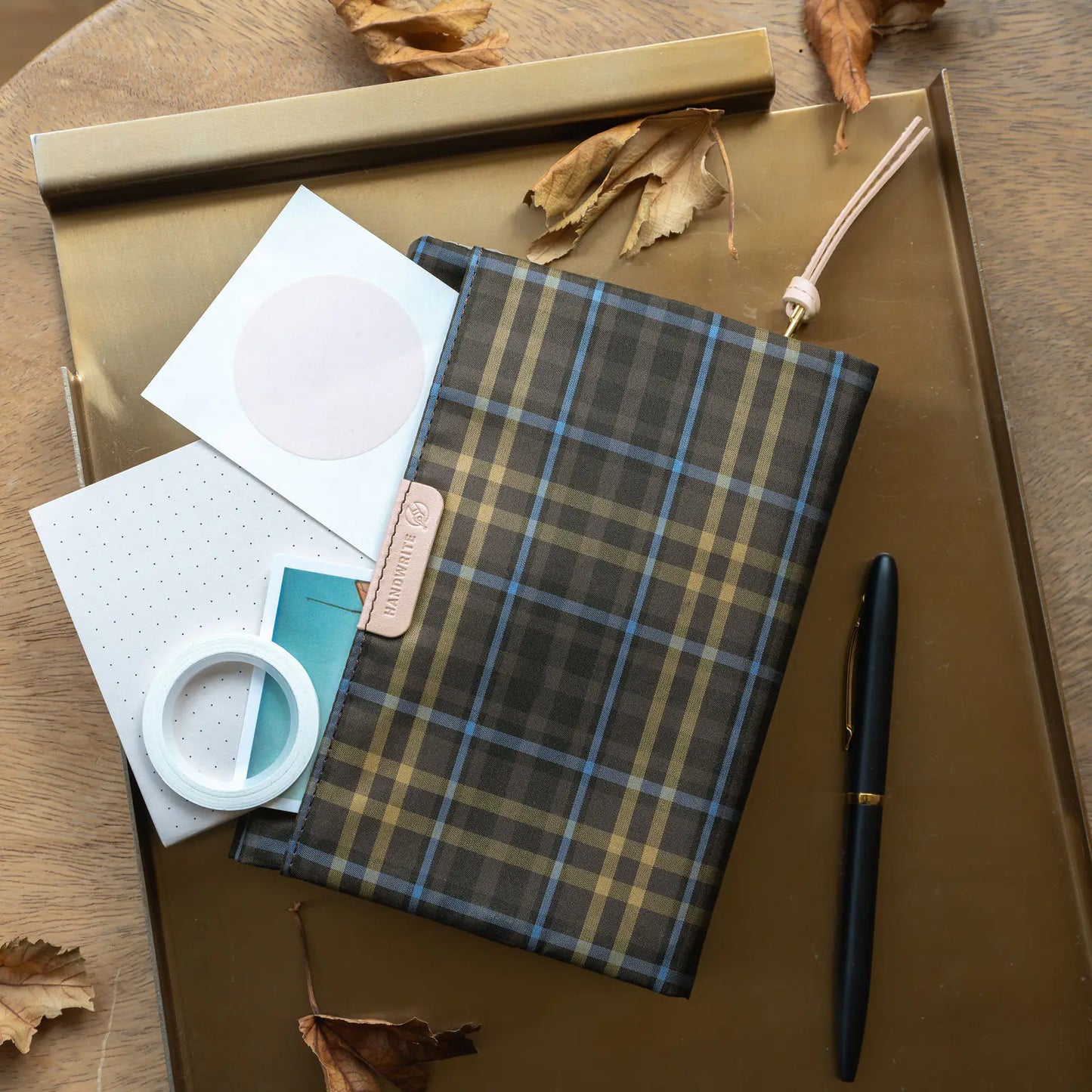 Tragen: Bitter Plaid [Hobonichi Original (A6) Techo Cover] (Cover Only)
