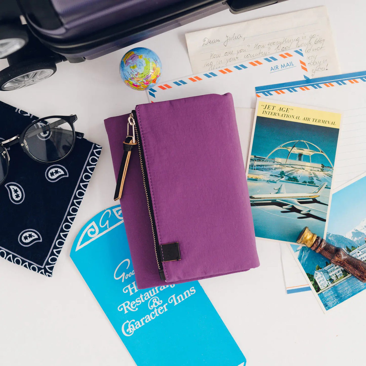 Tragen: Purple [Hobonichi Original (A6) Techo Cover] (Cover Only)