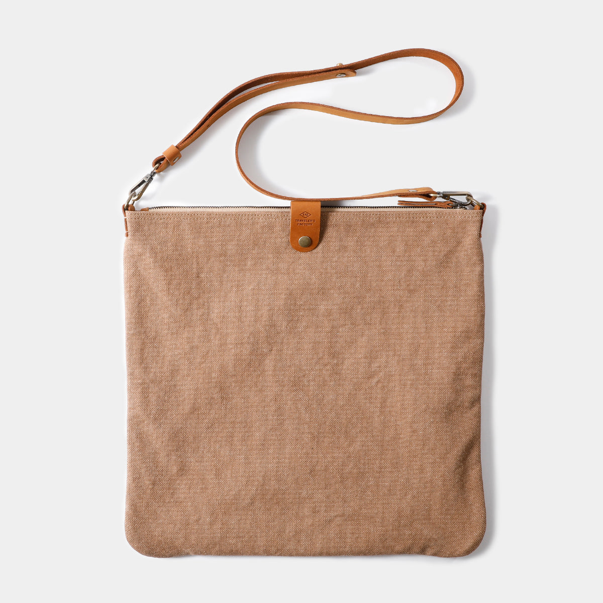 TRAVELER'S COMPANY Traveler's Factory Canvas Shoulder Bag - M Size / Beige -