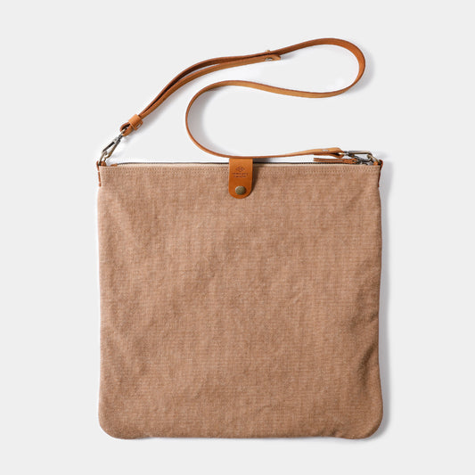TRAVELER'S COMPANY Traveler's Factory Canvas Shoulder Bag - M Size / Beige -