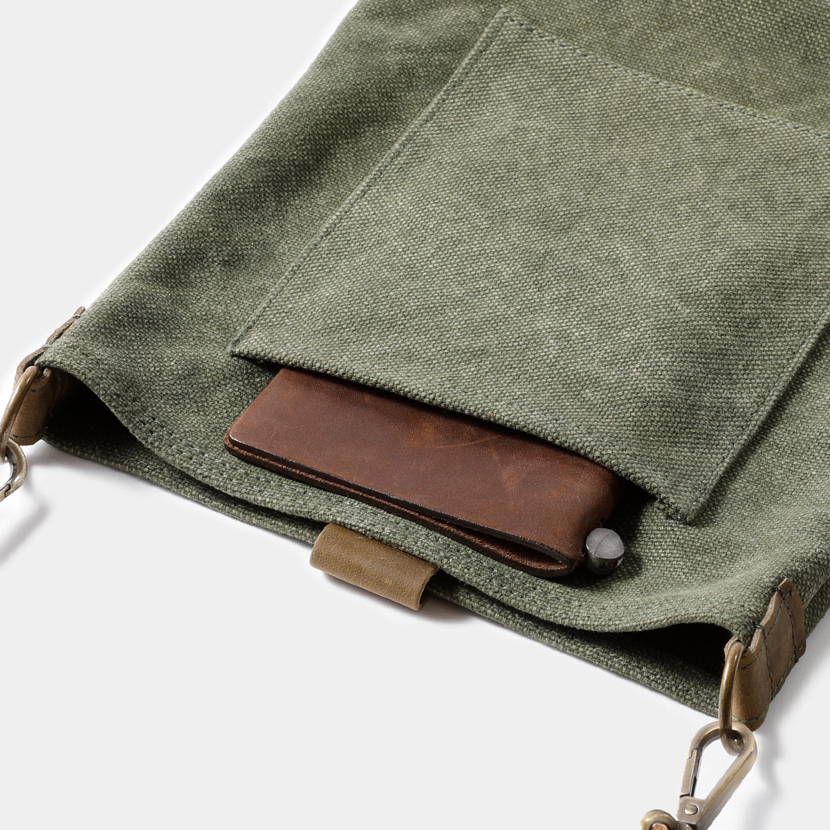 TRAVELER'S COMPANY Traveler's Factory Canvas Shoulder Bag - S Size / Olive -