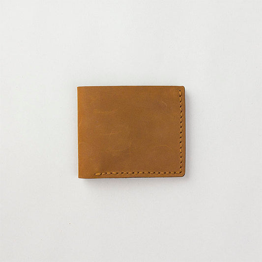 TRAVELER'S COMPANY Traveler's Factory Leather Bifold Wallet - Camel -