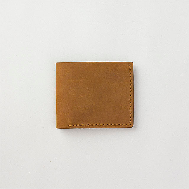 TRAVELER'S COMPANY Traveler's Factory Leather Bifold Wallet - Camel -