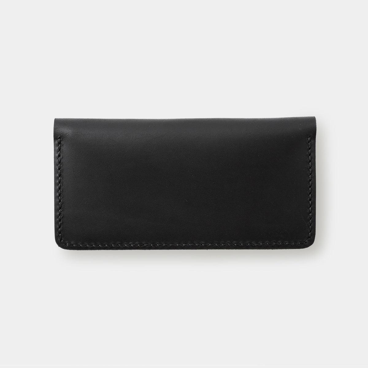 TRAVELER'S COMPANY Traveler's Factory Leather Long Wallet - Black -