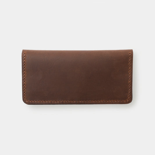 TRAVELER'S COMPANY Traveler's Factory Leather Long Wallet - Brown -