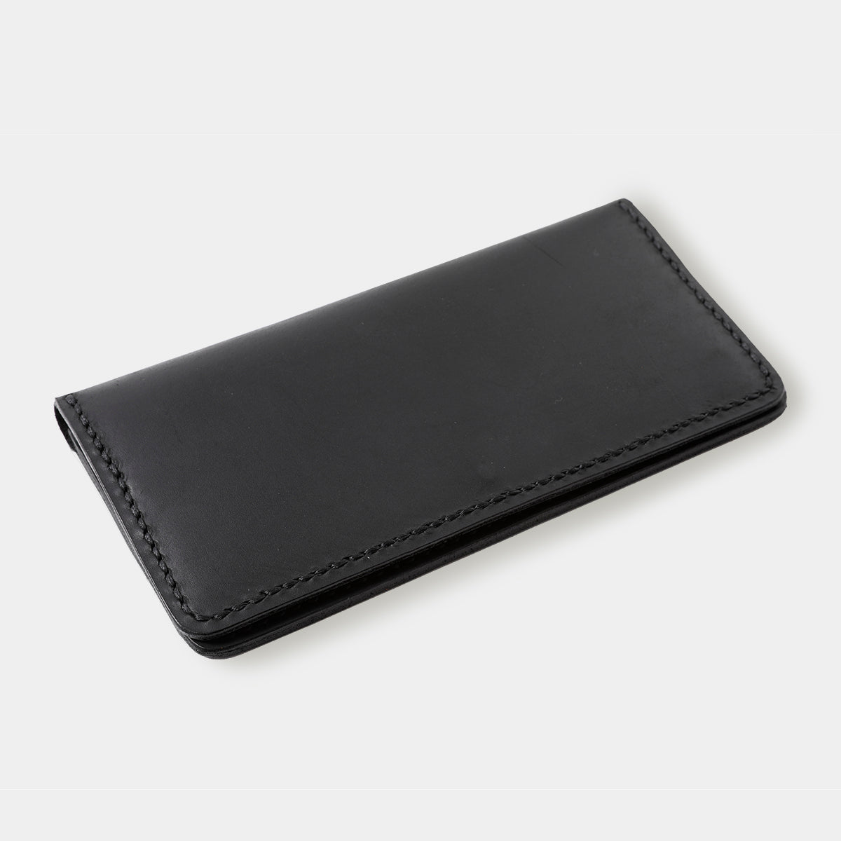 TRAVELER'S COMPANY Traveler's Factory Leather Long Wallet - Black -
