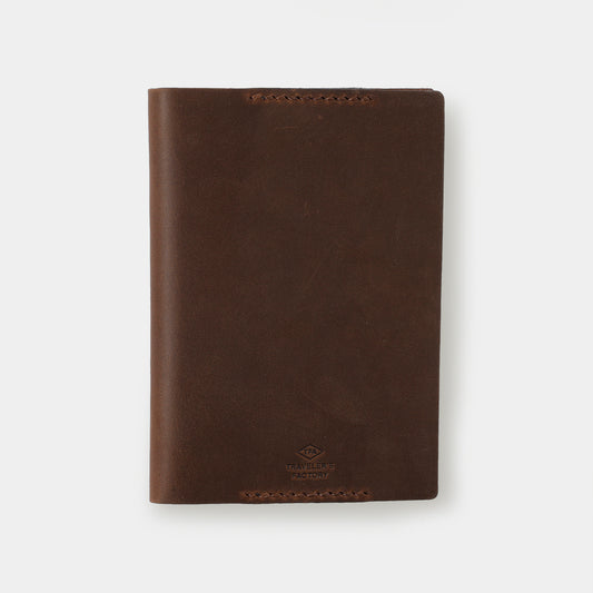 TRAVELER'S COMPANY Traveler's Factory Leather Book Cover - Brown -