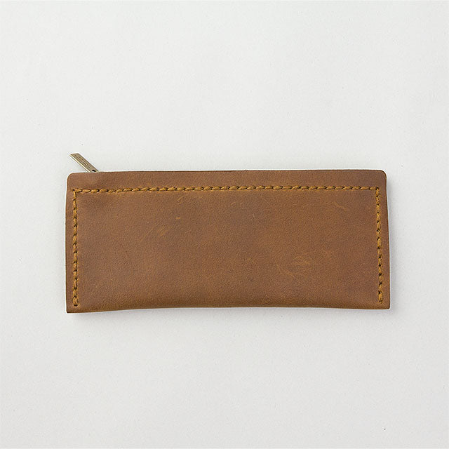 TRAVELER'S COMPANY Traveler's Factory Leather Pen Case - M Size / Camel -