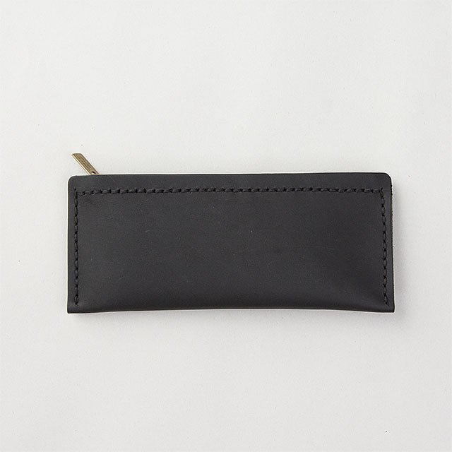 TRAVELER'S COMPANY Traveler's Factory Leather Pen Case - M Size / Black -
