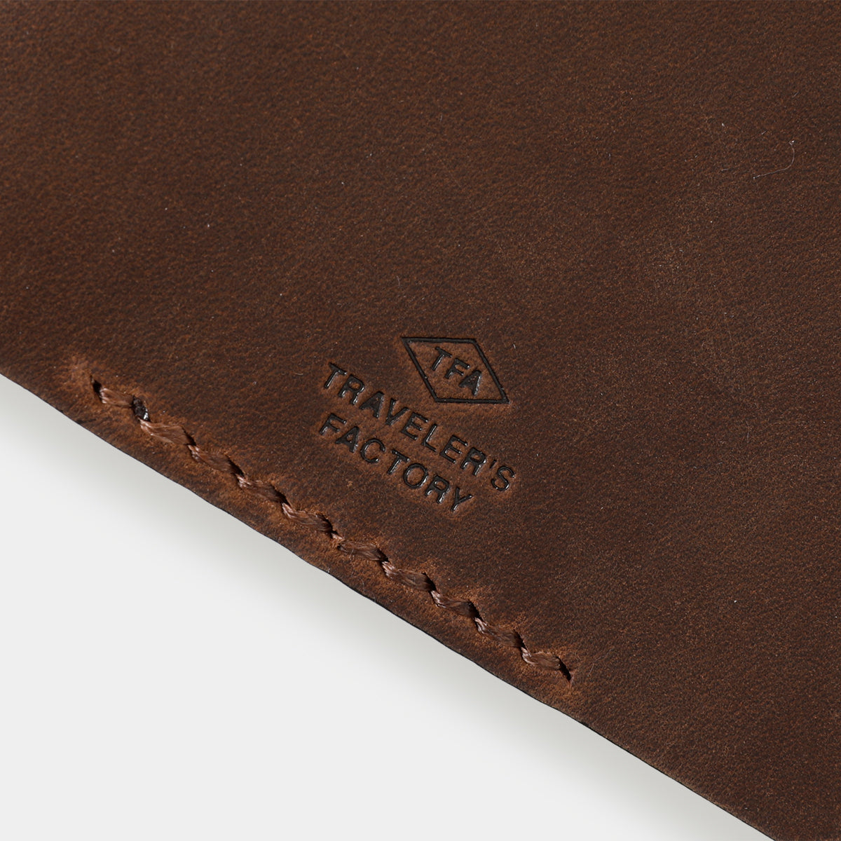 TRAVELER'S COMPANY Traveler's Factory Leather Book Cover - Brown -