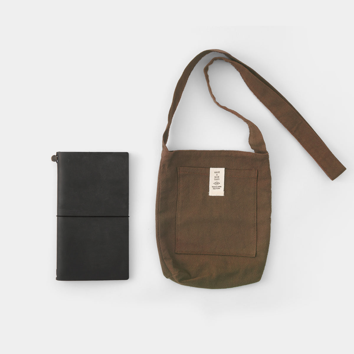 TRAVELER'S COMPANY Traveler's Factory Sacoche - Brown -