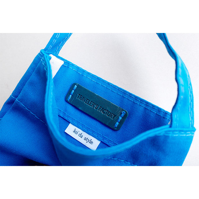 TRAVELER'S COMPANY Traveler's Factory x KO'DA Style Troll Bag - Medium Size / Blue -