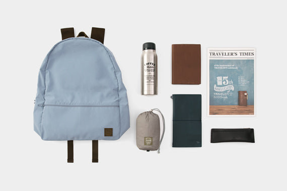TRAVELER'S COMPANY Traveler's Factory x TO&FRO Backpack - Blue Gray -