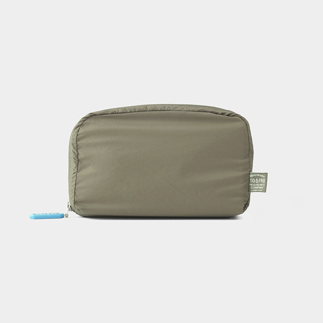 TRAVELER'S COMPANY Traveler's Factory x TO&FRO Organizer for TRAVELER’S notebook Passport Size - Olive -