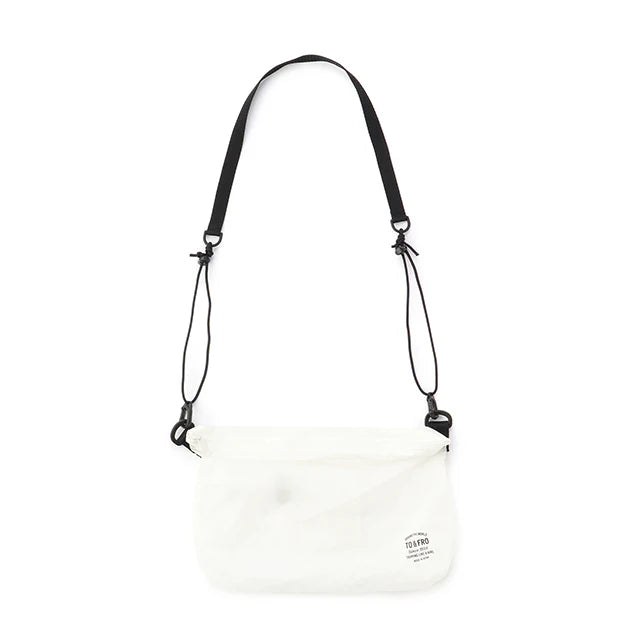 TO&FRO ULTIMATE LIGHT SHOULDER BAG MINI size - CLEAR -