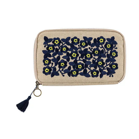 Ukrainian Flowers Drawer Pouch Áne,  Hobonichi Drawer Pouch Áne