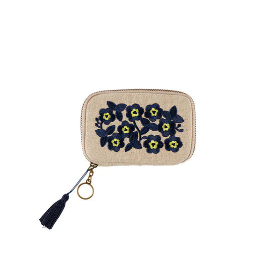 Ukrainian Flowers Drawer Pouch Pocket,  Hobonichi Drawer Pouch Pocket