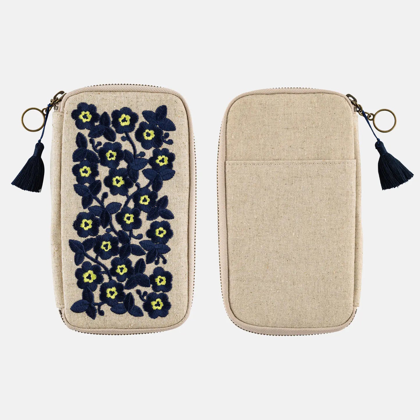 Ukrainian Flowers Small Drawer Pouch,  Hobonichi Small Drawer Pouch